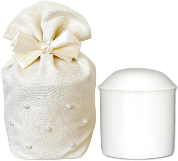 骨壷セット 7寸 白並 骨壷 覆い袋 スターデニム 骨壷セット 6寸 白