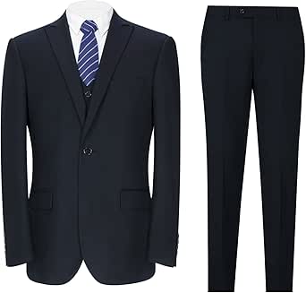 LUPURTY Lupurty 3 Piece Suits for Men heren Klassiek