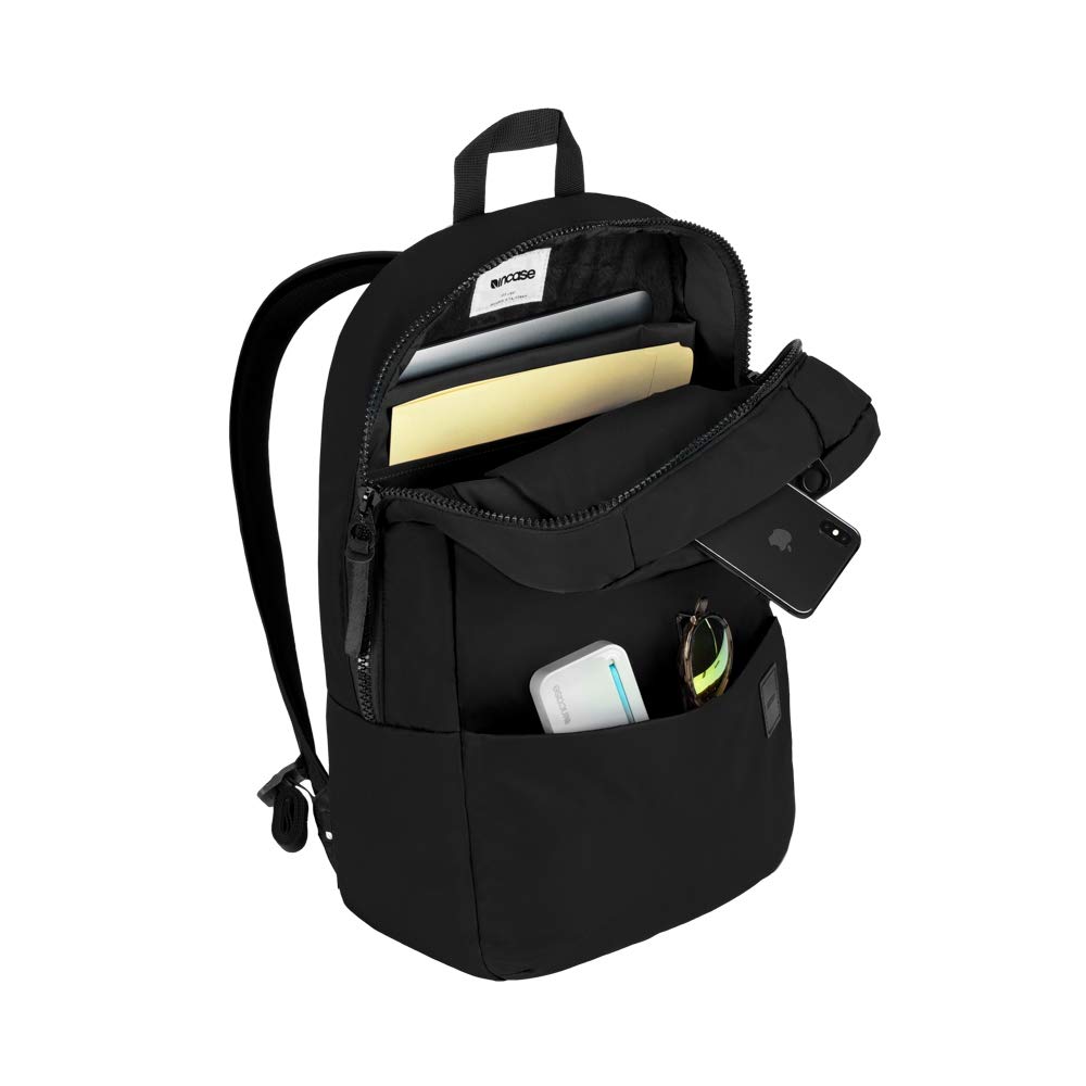 Incase Compass plecak dla uczniów i mężczyzn, kobiet, dla uczniów, do Apple MacBook Pro 15,4" – czarny [ultra lekki, pojemność 24 l I oddzielne kieszenie I wyściełany I nylon na zewnątrz]