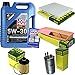 Produktbild QR-PARTS 69389033 Filter Set Inspektionspaket 5 Liter Liqui Moly Motoröl Longtime High Tech 5W-30 MANN-FILTER Innenraumfilter Kraftstofffilter Luftfilter Ölfilter