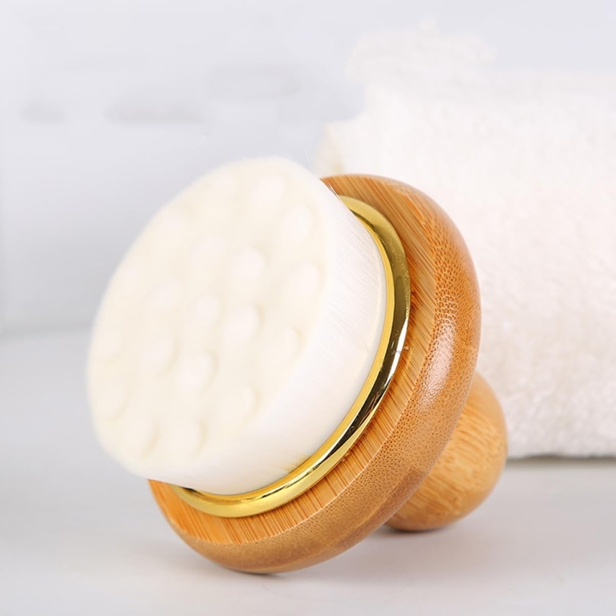 minkissy 2piezas Cepillo De De Madera Para Baño Cepillo Corporal Cerdas Suaves Para Exfoliación y Limpieza Profunda Piel Casa