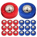 Cabilock Stahl Kleiner und Stück aus Shuffleboard Ersatzpucks 20 Kunststoff