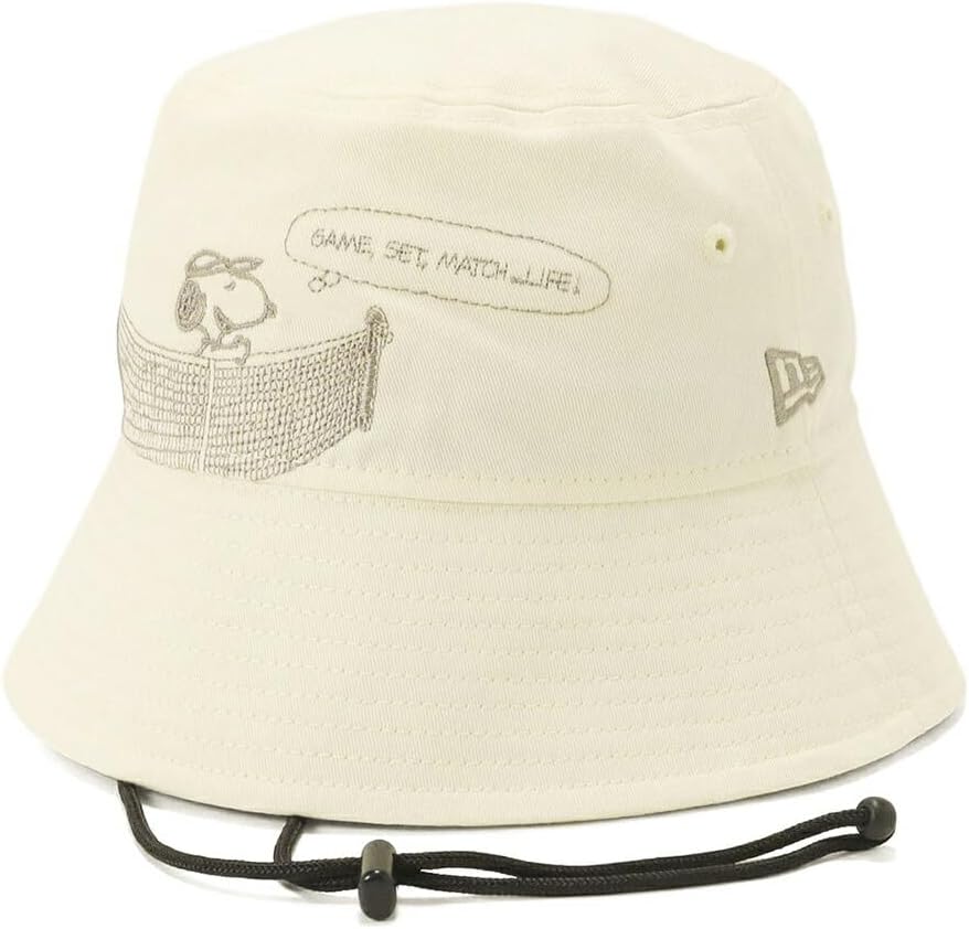 ニューエラ ゴルフ バケットハット 帽子 PEANUTS ピーナッツ スヌーピー NEW ERA 帽子 ハット ニューエラゴルフ バケットハット 綿