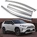 SPEEDLONG 4Pcs Car Window Visor Vent Shade Deflector Sun/Rain Guard for Toyota RAV4 / RAV4 Hybrid 2019 2020