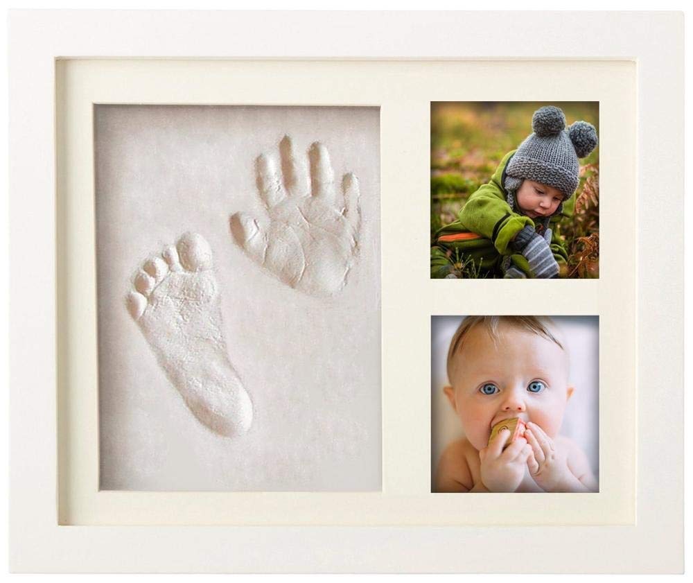 Cornici for Foto,Cornice for Foto for Bambini Kit Di Impronte for Impronte Di Impronte Di Mani for Bambini Non Tossico Souvenir Tampone Di Inchiostro for Impronte Di Neonato Regali Di Argilla for Neon