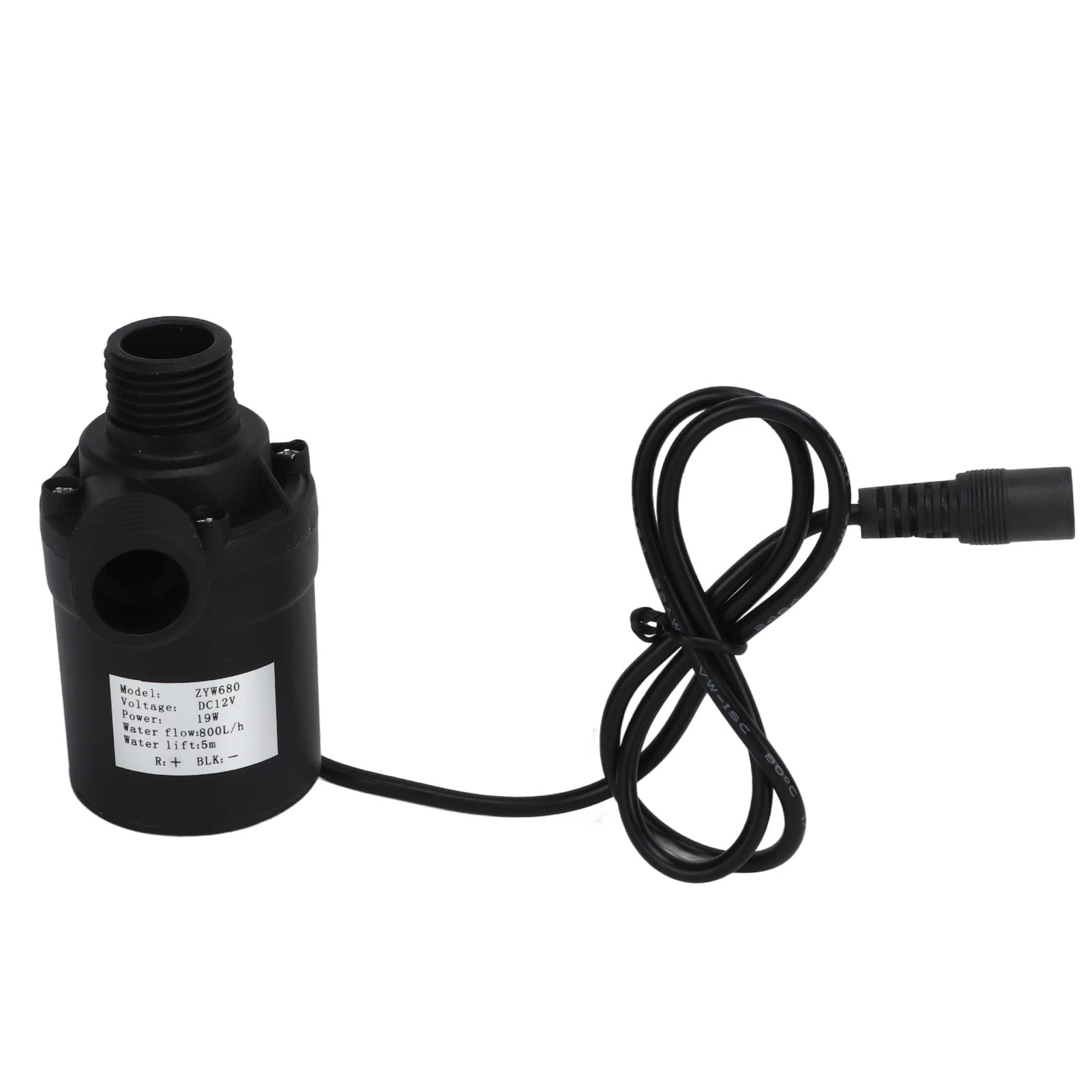 KIMISS Kit Pompa Acqua Solare, 30W Silicio Policristallino 800L All'ora Aspirazione Adatta per Serra Campeggio Gr