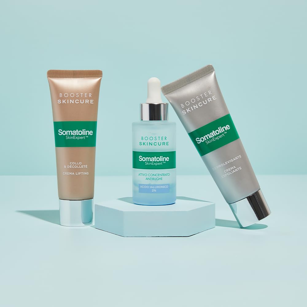 Somatoline SkinExpert, Skincure Collo e Décolléte Crema Lifting, Trattamento Viso Anti-età, con Peptide Bioattivo, 50ml