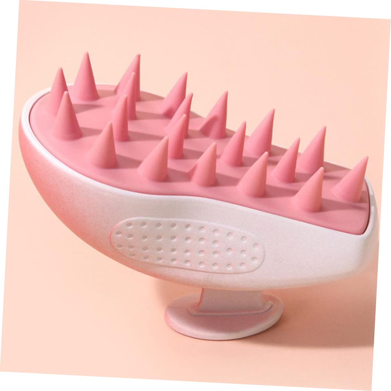 5 Stück Silikon-Shampoo-Kamm multifunktionale Shampoo-Bürste Kopfhaut -Massagewerkzeug Peeling mit Kopfhautbürste Kamm zur Reinigung der Kopfhaut aus Silikon