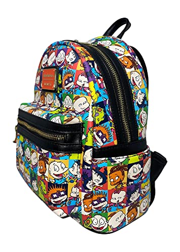 Loungefly The Rugrats Allover Print Nickelodeon Womens Double Strap Shoulder Bag Purse2