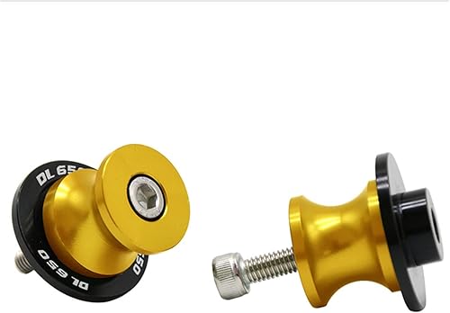 WAGLOS Motor Rear Swing Arm Stand Screws Slider Swingarm Sliders Spools for Suzuki DL650 V-Strom 2004-2013 2012 2011 DL 650 V Strom M8 Anti-Fall