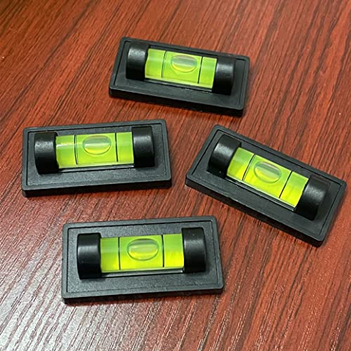 WOYISEPG 4Pcs Bubble Spirit Level RV Standard Levels RV