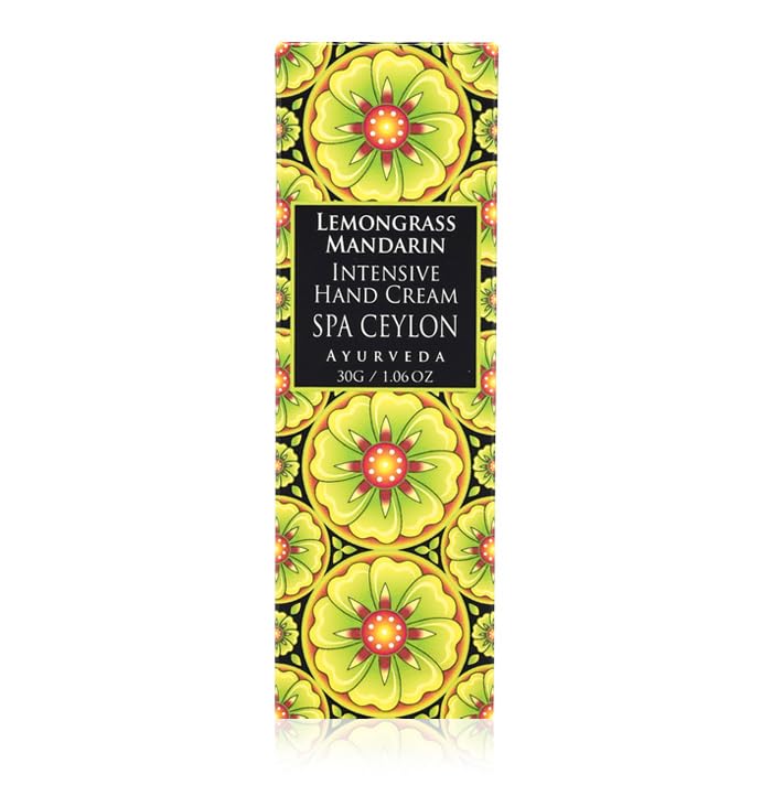 SPA CEYLON LEMONGRASS MANDARIN Intensive Hand Cream | Natural Revitalizing Treatment | Vitamin-Rich | Hydrate | 100% Vegetarian - Image 3