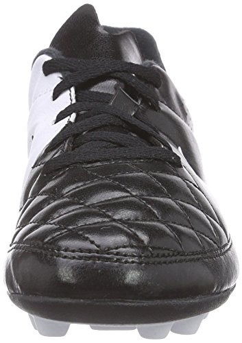 Nike Jr. Tiempo Rio II Kids Firm-Ground Soccer Cleat Black/White2