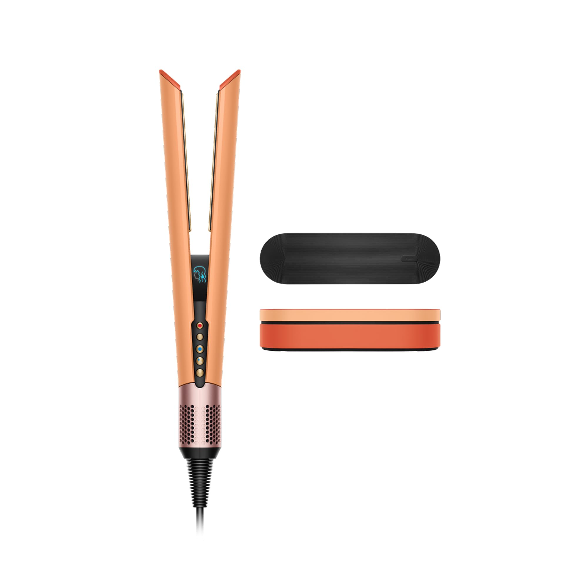 Dyson Special Edition Airstrait straightener in (Apricot/Topaz)