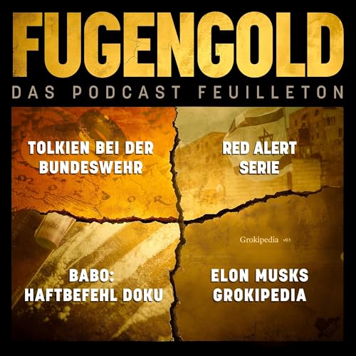 『8. November 2025: Tolkien bei der Bundeswehr, Serie &bdquo;Red Altert&ldquo;, Babo: Haftbefehl Doku und Elon Musks Grokipedia』のカバーアート