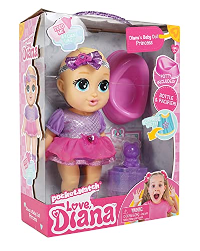 Muñeca Princesa Love Diana Baby Doll 13.39 in miniatura 2