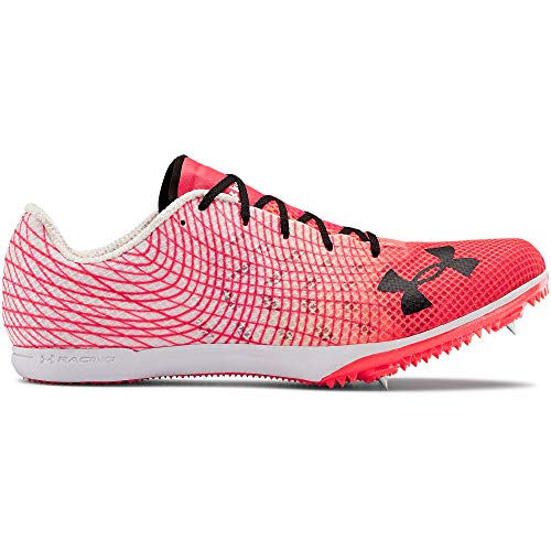 Under Armour Kick Distance 3 Running Shoe, White (100)/Black, 8.5