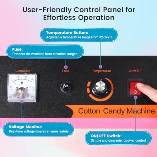 Commercial Candy Floss Machine Cart