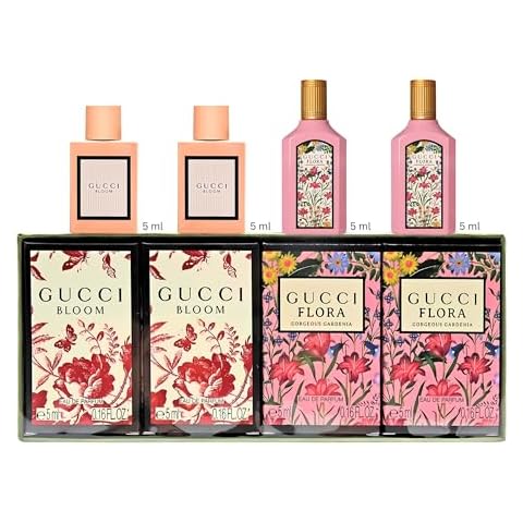 Gucci Mini Perfume Gift Set for Women - Bloom and Flora Gorgeous Gardenia Cover
