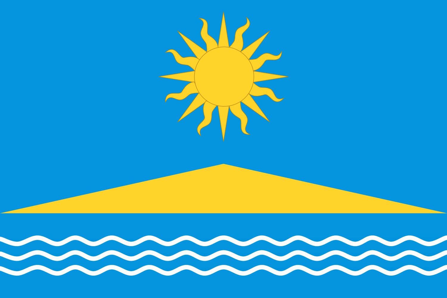 Drapeau Solnechnogorsk grand tissu pour décoration murale de salon