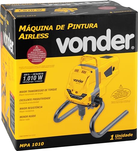 Vonder, Máquina De Pintura Airless, 1,3 Hp, 220 V~, Mpa 1010.
