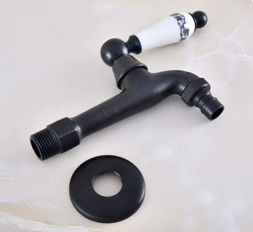 Water Tap Basin Oil Rubbed Bronze Outdoor Garden Water Tap/Washing Machine/Laundry Sink Cold Water Tap