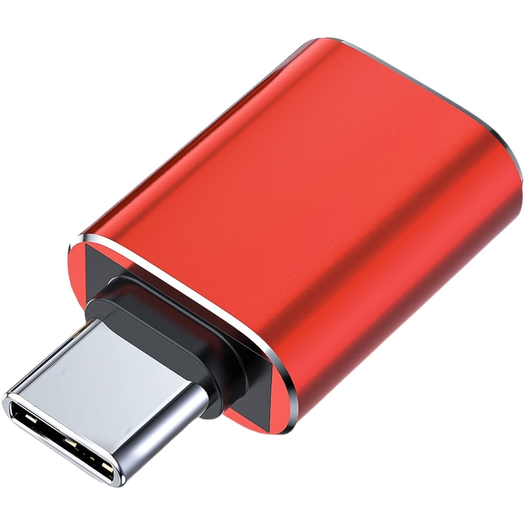 Elnwnnkc USB C To USB3.0 Adapter,Highly Speed Data Transfer Connectors USB C Charging Adapter for Smartphone External