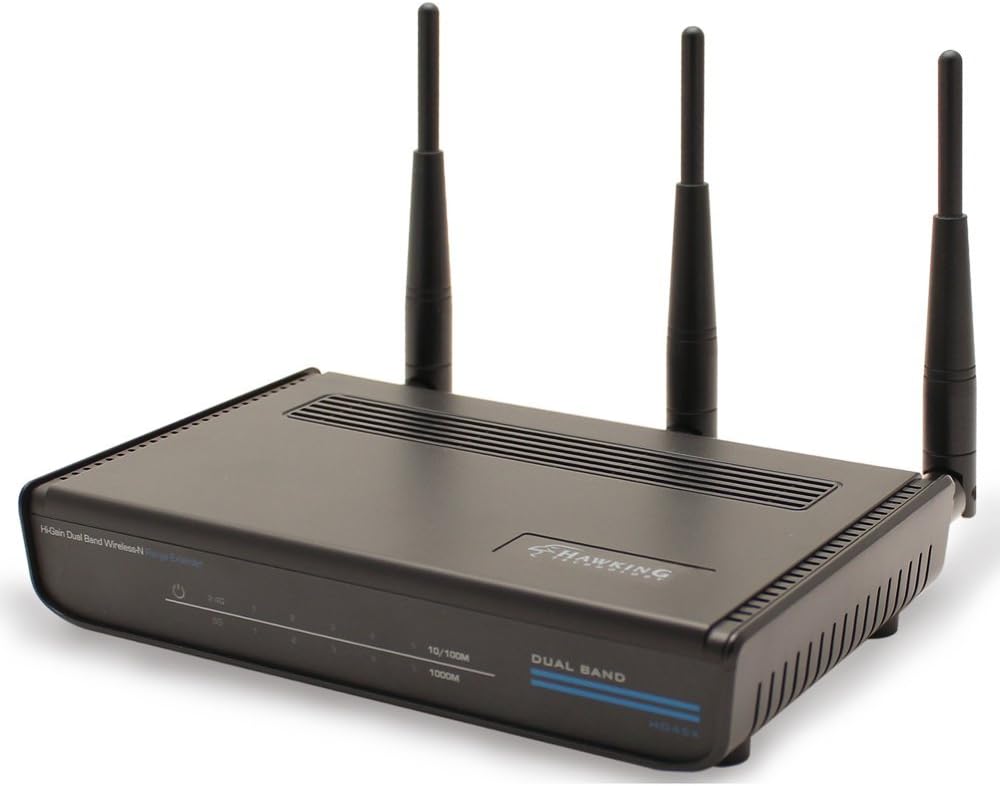 Hawking Technology Hi-Gain Dual Band Wireless-N Range Extender (HD45X)
