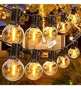 5 Lampadine LED G40 E12 1W Bianco Caldo 2700K Per Luci Da Esterno - Infrangibili In Plastica - 4