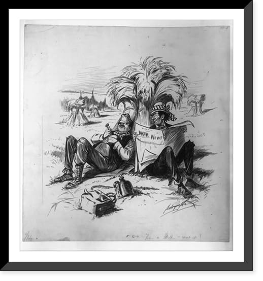 Historic Framed Print The fly in the ointment 17-7 8 x 21-7 8