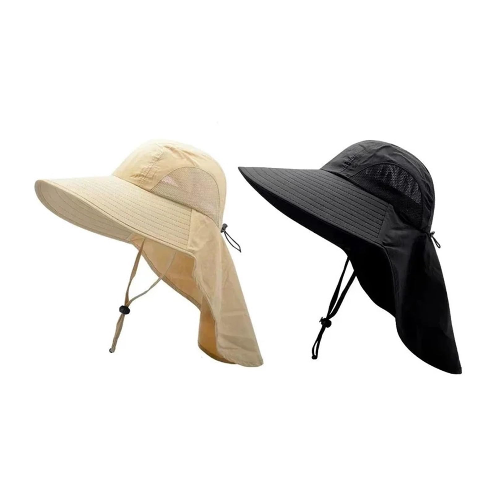 Cappello da pescatore impermeabile estivo 1/2/4 pezzi pesca for protezione solare for escursionismo all'aperto Ciclismo(Mix 2PCS C)