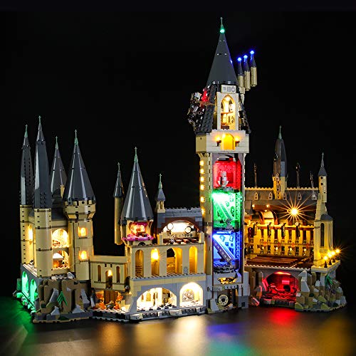 Image of BRIKSMAX LED Lighting Set for LEGO Harry Potter Hogwarts Castle, Compatible with LEGO 71043 Building Blocks Model - Without Lego Set