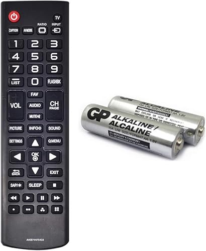 AKB74475433 - Control remoto de repuesto para lg tv 43LX310C 55LF6000 60LX341C 42LX330C 42LX530S 49LX341C 49LX540S 55LX540S 60LX540S 42LF566 49 EU