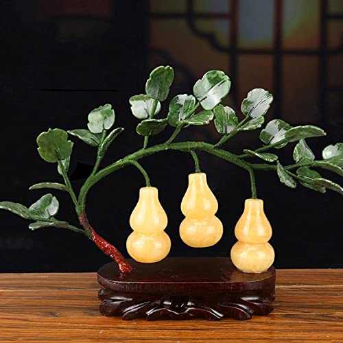 Jade Bonsai Money Tree Indoor Feng Shui Kürbis Topfpflanzen Good Luck Bonsai Home Office Decor Gute Geschenke Für Mütter Und Freunde Nachahmung Künstlicher Pflanzen - Image 4