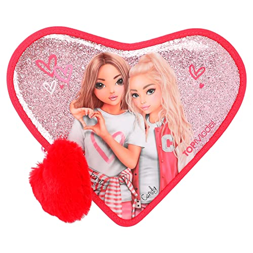 Depesche TOPModel - Pencilcase heart shape ONE LOVE (0412260)