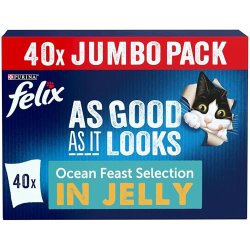FELIX As Good As It Looks - Ocean Feasts - Jelly Selection 40x85g
