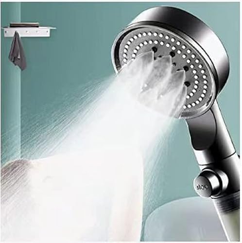 Yealise - Boquilla de ducha de mano, ducha a presión de 5 velocidades, ducha filtrada