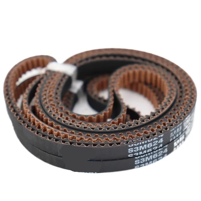 S3M1005 S3M1014 S3M1035 S3M1050 S3M1080 Super Belt Motor Tools Sander Treadmill Pulley Circular Teeth Rubber Belt(S3M1035,1PC_3MM)
