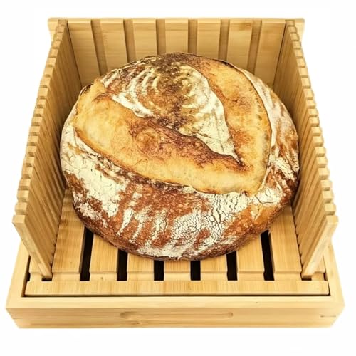 Comparison: Best Bread Slicer For Sourdough 11 Bread Slicer for Sourdough Rounds & Homemade Bread, 10.5″ Adjustable Large Wide Capacity, Perfect for Artisan Loaves, Durable & Easy to Use – The Ideal Gift for Baking Enthusiasts