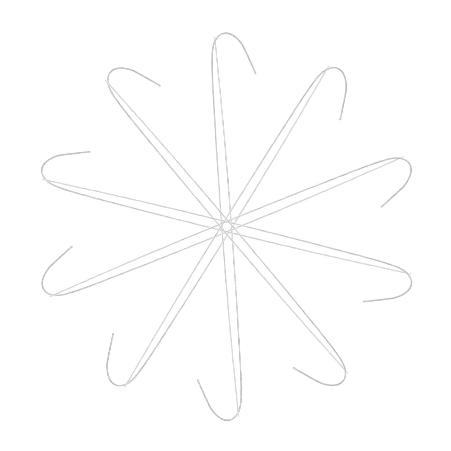SEWACC 100pcs White Paper Wrapped Floral Wire for DIY Craft Supplies Sturdy Florist Wire Stems for Flower Arrangements Creative Floral Design Tools for Home Decor and Events