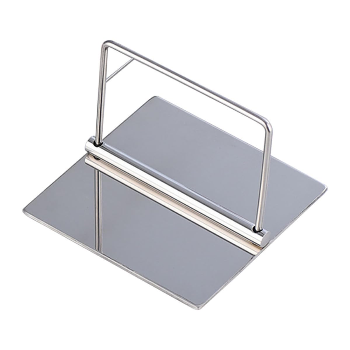 LALAFINA Portatovaglioli Resistente e Facile da Usare in Acciaio Inossidabile Argento Design Moderno per Cucina e Ristorante