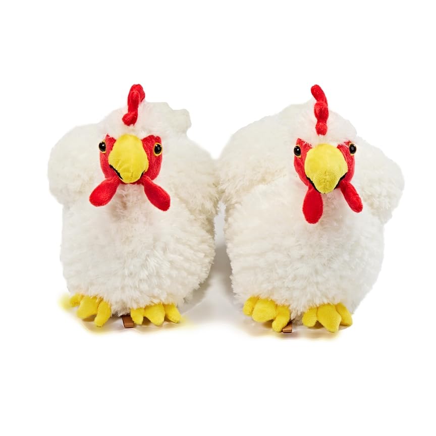 Image of ooohyeah Kids Fuzzy Funny Animal Slippers