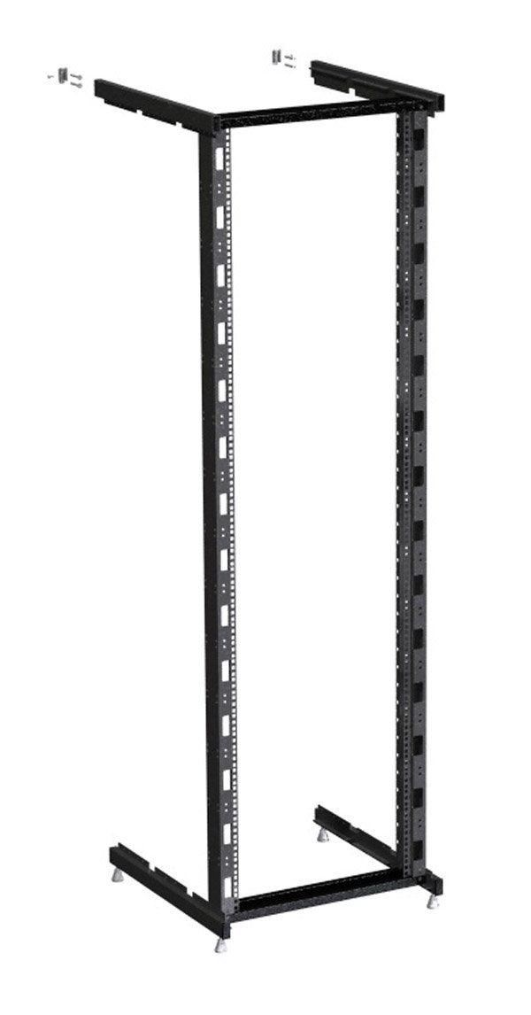 42HE aperto da parete a 600 mm profondità - Nero - cm 48,26 (482,6 mm) Lampada da parete o da armadio - armadio per Server - da parete Rack