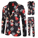 GROSSARTIGES GESCHENK: Suchst du nach dem perfekten Weihnachtsgeschenk? Ein hässlicher Weihnachtsanzug ist nicht nur witzig zu tragen, sondern auch ein großartiges Weihnachtsgeschenk. Erfolg garantiert