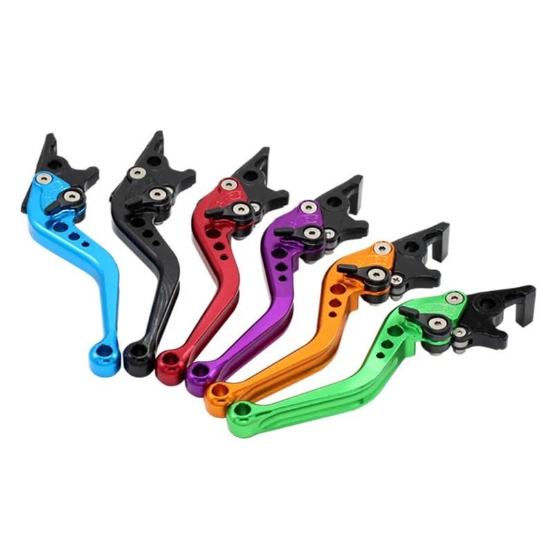 Levier d'embrayage pliable et frein à tambour réglable - Set de 2 pièces pour moto modifiée