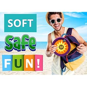 JA-RU Splash Fun Soft Flying Disc (12 Water Flyer) Gliding & Flying Saucer Kids Outdoor Toys. Beach Essentials, Pool Games, & Summer Toys. Dog Backyard Play Equipment. 1031-12p JA-RU Splash Fun Soft Flying Disc (12 Water Flyer) Gliding & Flying Saucer Kids Outdoor Toys. Beach Essentials, Pool Games, & Summer Toys. Dog Backyard Play Equipment. 1031-12p