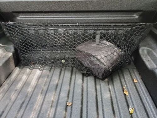 Eaccessories Ea Trunk Organizer Cargo Net For Ford Ranger 2019-2023 – Envelope Style Cargo Net For Pickup - Premium Mesh Elastic Car Trunk Organizer Vehicle Carrier Storage-Compatible With Ford Ranger #TOP6
