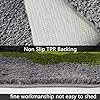 Amazon.com: XYRuiHang 3D Moss Runner Irregular Long Moss Rug Soft ...