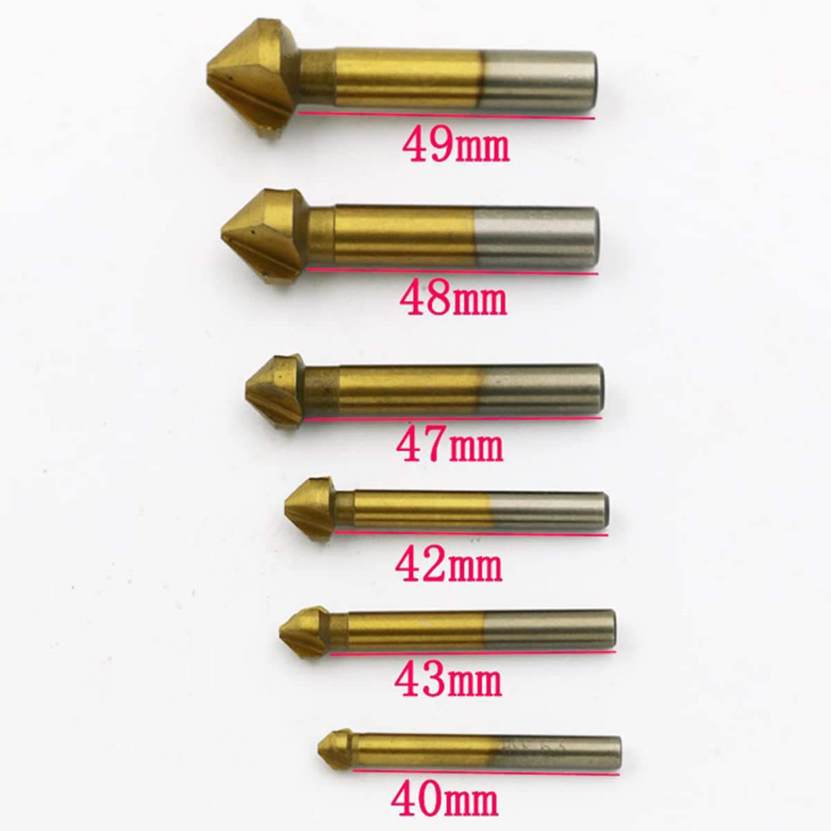 Unifizz Metal Titanium Plated Countersunk Bit Drill Diameter 6.3mm - Image 3