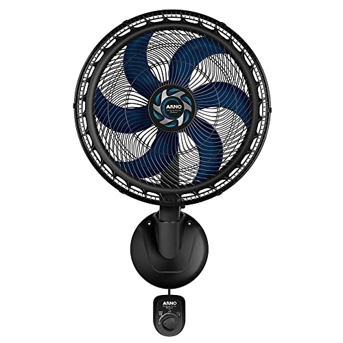 Ventilador de Parede Arno Xtreme Force Breeze 50cm VB51, 126W, 6 Pás, 3 Velocidades, Modo ... Ventilador de Parede Arno Xtreme Force Breeze 50cm VB51, 126W, 6 Pás, 3 Velocidades, Modo ...